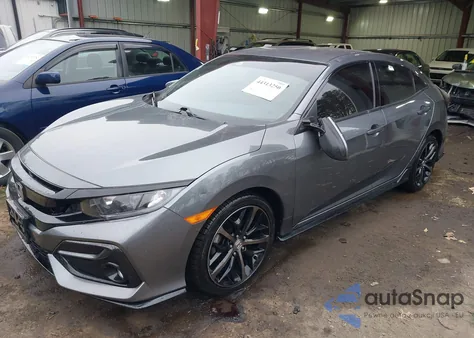 2021 Honda Civic Sport из США, поврежденный, VIN SHHFK7G4XMU228440